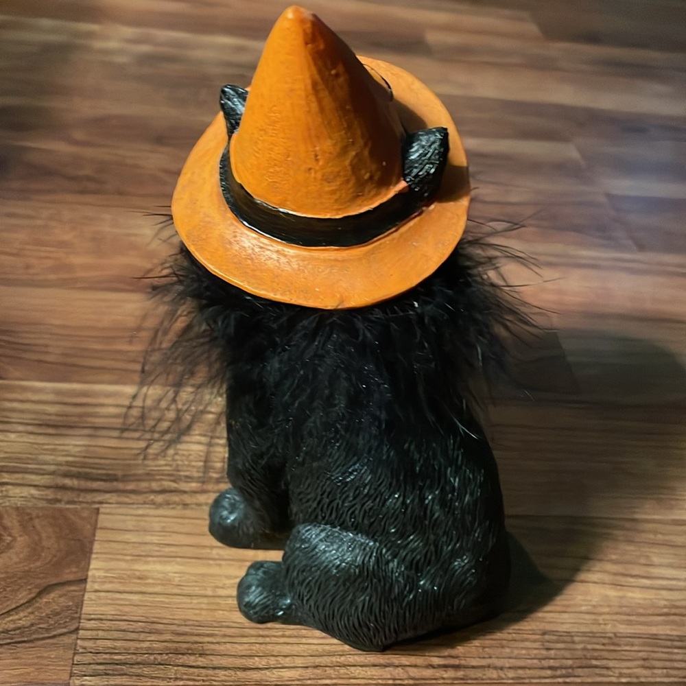 Black cat witch hat - Picture 4 of 5